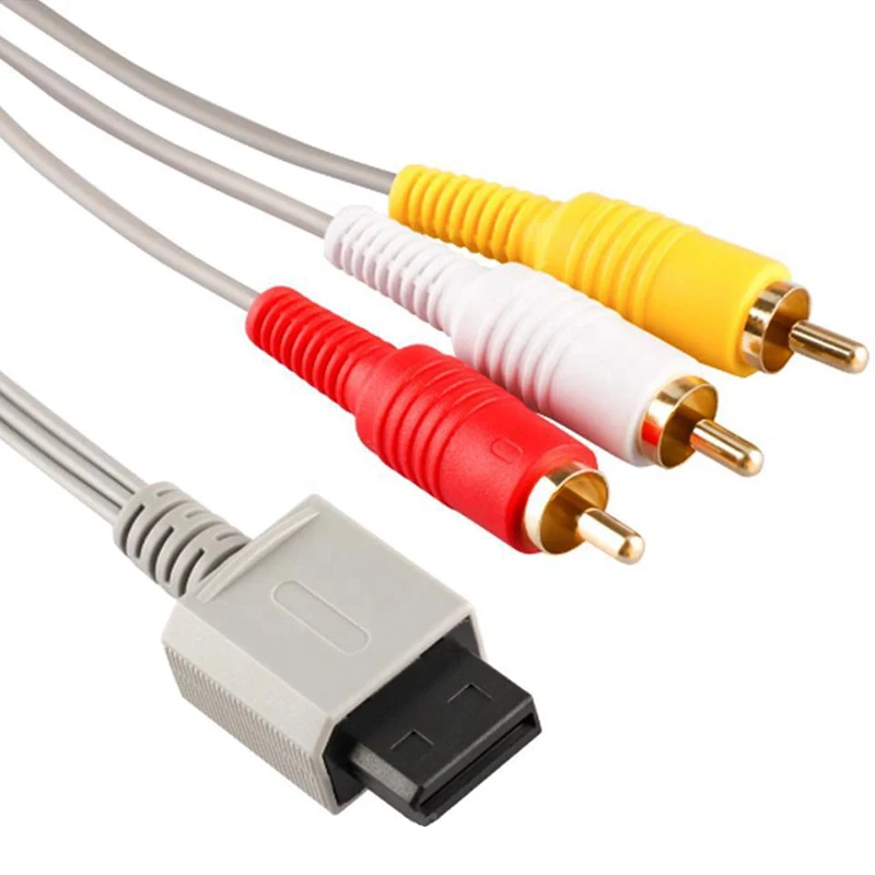 1-10PCS 1.8m 3 RCA Cable Universal AV Cable For Nintendo Wii Controller Console ,Audio Video Av Cable Cord Composite For Will
1-10PCS 1.8m 3 RCA Cable Universal AV Cable For Nintendo Wii Controller Console ,Audio Video Av Cable Cord Composite For Will
