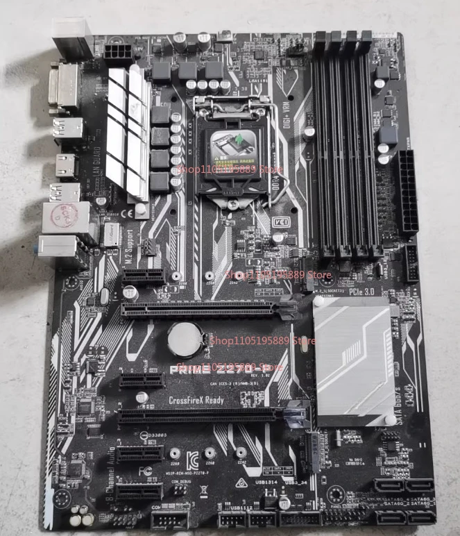Материнская плата ASUS Z270p, модель PRIME Z270-P, 1151 контакт
Материнская плата ASUS Z270p, модель PRIME Z270-P, 1151 контакт