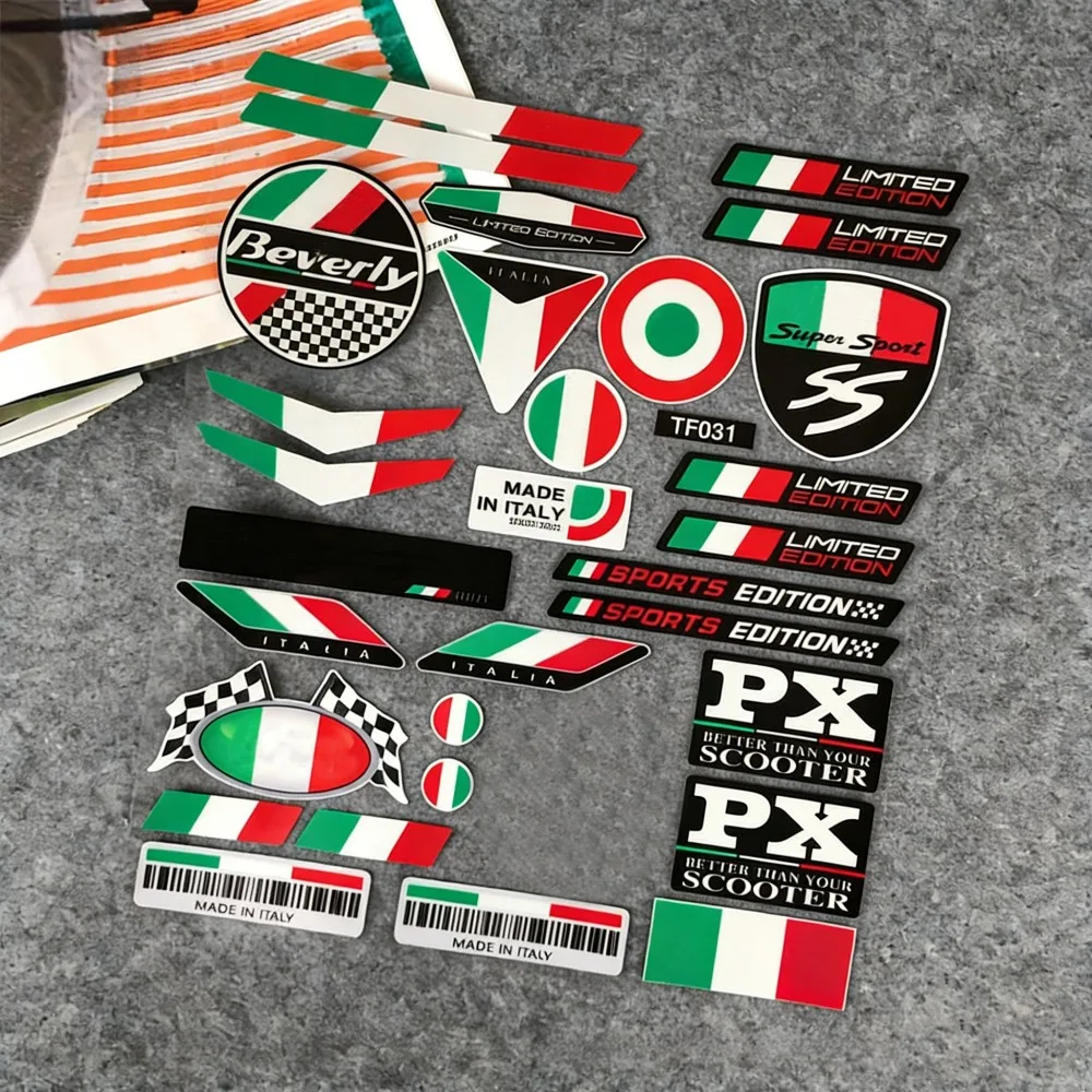 Светоотражающая наклейка SS Super Sport Limiteo Tricolor для скутера/мотошлема, подходит для Vespa Beverly S, круглая пленка
Светоотражающая наклейка SS Super Sport Limiteo Tricolor для скутера/мотошлема, подходит для Vespa Beverly S, круглая пленка