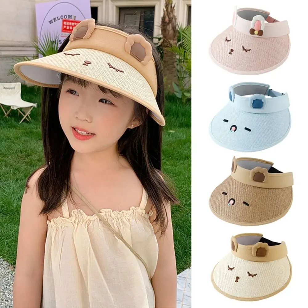 UV Protection Kids Sun Hats New Adjustable Windproof Empty Top Cap Straw Fashion Sun Visor Hat Summer
UV Protection Kids Sun Hats New Adjustable Windproof Empty Top Cap Straw Fashion Sun Visor Hat Summer