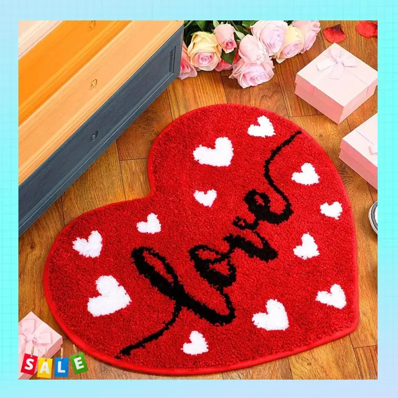 A56X Valentine's Day Bathroom Rug Cute Valentines Door Mat Bath Mat For Love Shape Shower Mat Valentines Bathroom Decoration Dur
A56X Valentine's Day Bathroom Rug Cute Valentines Door Mat Bath Mat For Love Shape Shower Mat Valentines Bathroom Decoration Dur