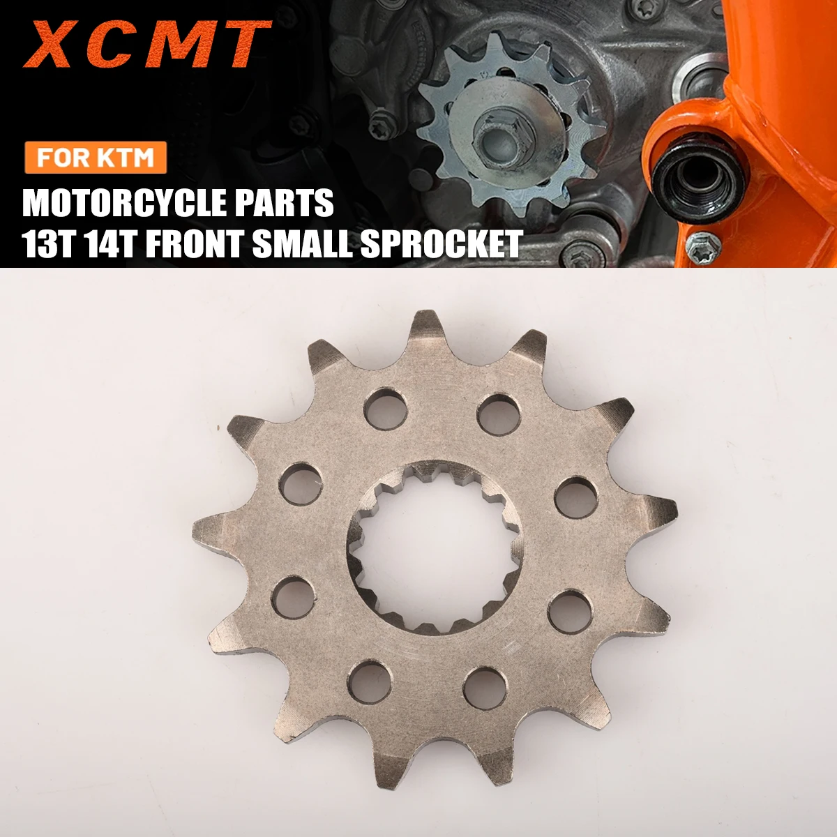 Motorcycle Front Chain Sprocket 520 Chain Gear 13 14 Teeth For KTM MXC XC XCF XCW EXC SX SXF 250-530 2007 2008 2009 2010-2019
Motorcycle Front Chain Sprocket 520 Chain Gear 13 14 Teeth For KTM MXC XC XCF XCW EXC SX SXF 250-530 2007 2008 2009 2010-2019