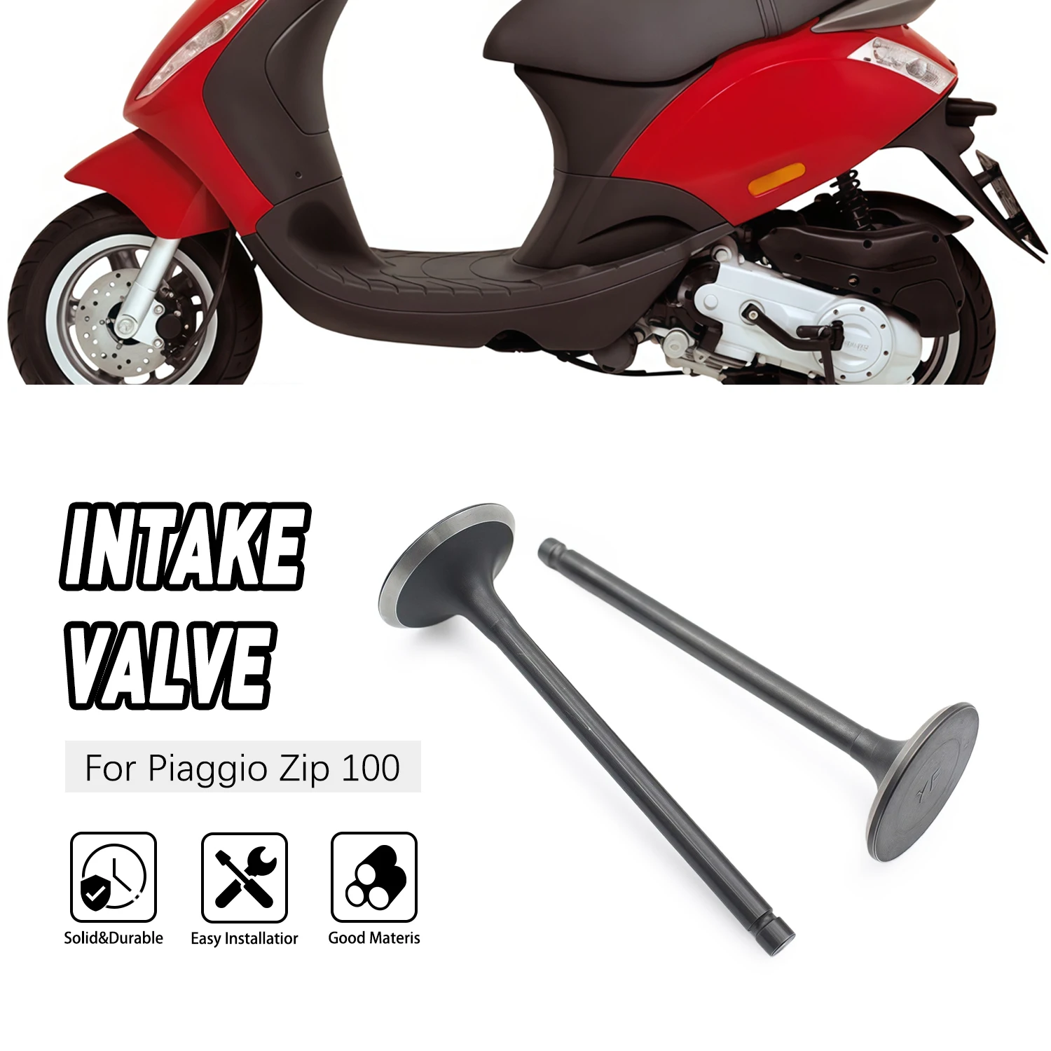 Motorcycle Engine Accessories Intake Exhaust Valve Pair For Piaggio Fly 100 LBMM53100 969752 Zip 100 LBMM25200 969753
Motorcycle Engine Accessories Intake Exhaust Valve Pair For Piaggio Fly 100 LBMM53100 969752 Zip 100 LBMM25200 969753