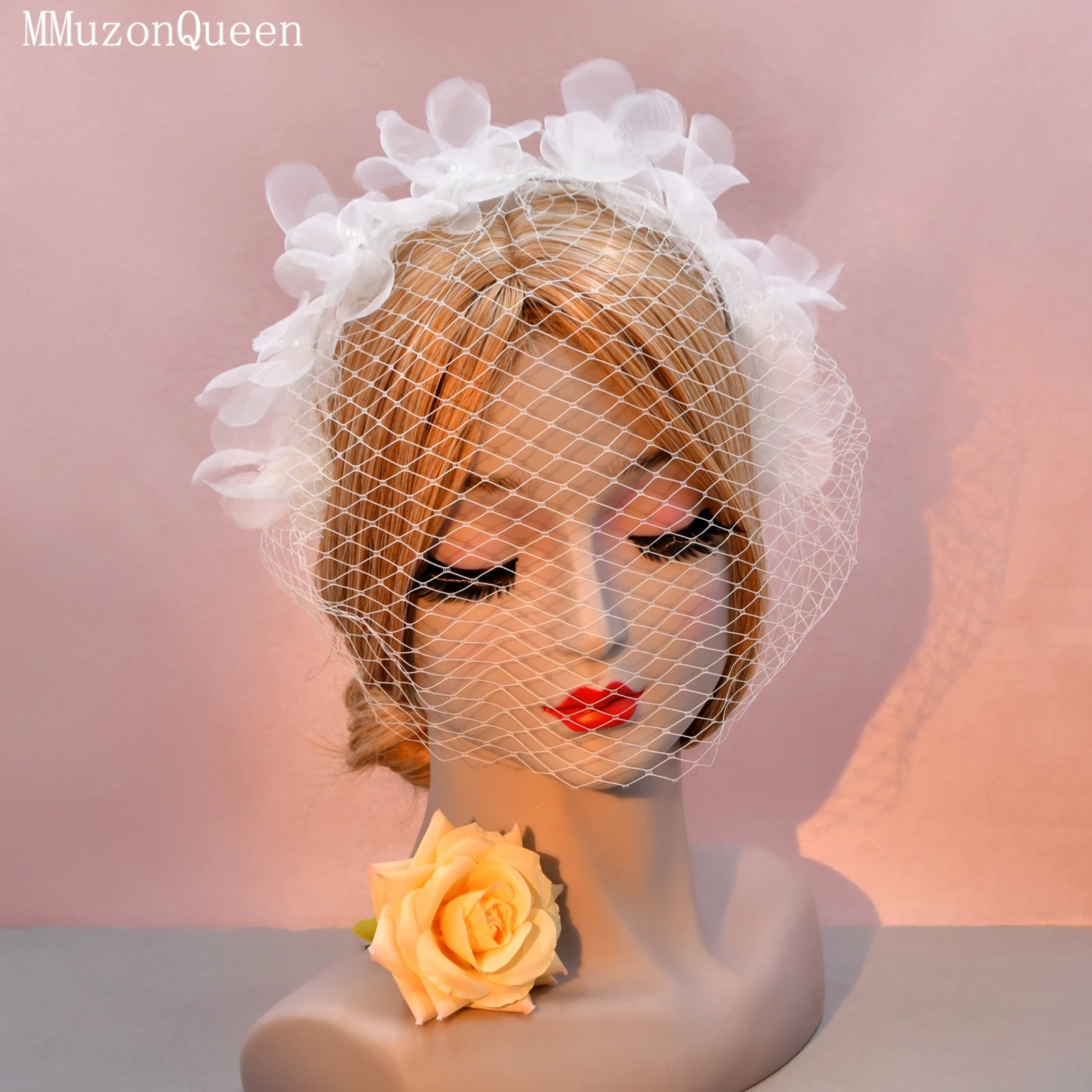 Пышная короткая фата-кейдж TOPQUEEN VA25 для девочек с цветами и жемчугом, идеально подходит для свадебных аксессуаров и вечеринок
Пышная короткая фата-кейдж TOPQUEEN VA25 для девочек с цветами и жемчугом, идеально подходит для свадебных аксессуаров и вечеринок