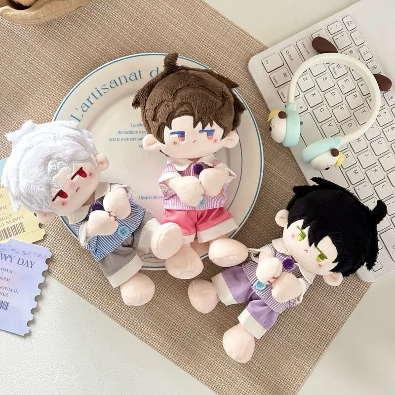 15cm Love and Deepspace Rafayel Xavier Zayne Cartoon Cotton Doll Clothes Shirt Shorts Accessories Children's Christmas Gift Toys
15cm Love and Deepspace Rafayel Xavier Zayne Cartoon Cotton Doll Clothes Shirt Shorts Accessories Children's Christmas Gift Toys