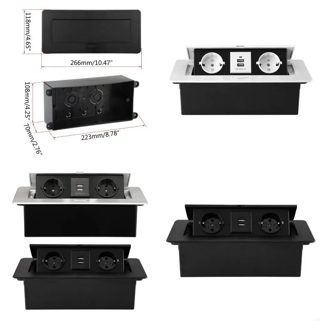 Type Table Socket 2 Outlet Universal Office Kitchen Cabinet Desktop
Type Table Socket 2 Outlet Universal Office Kitchen Cabinet Desktop