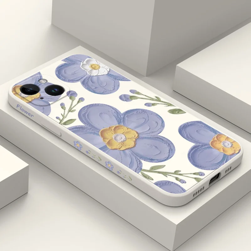 Oil Flower Phone Case For iPhone 16 16E 15 14 13 12 11 X XR XS SE2 SE2020 8 7 6 6S Plus Pro Max Mini Silicone Cover
Oil Flower Phone Case For iPhone 16 16E 15 14 13 12 11 X XR XS SE2 SE2020 8 7 6 6S Plus Pro Max Mini Silicone Cover