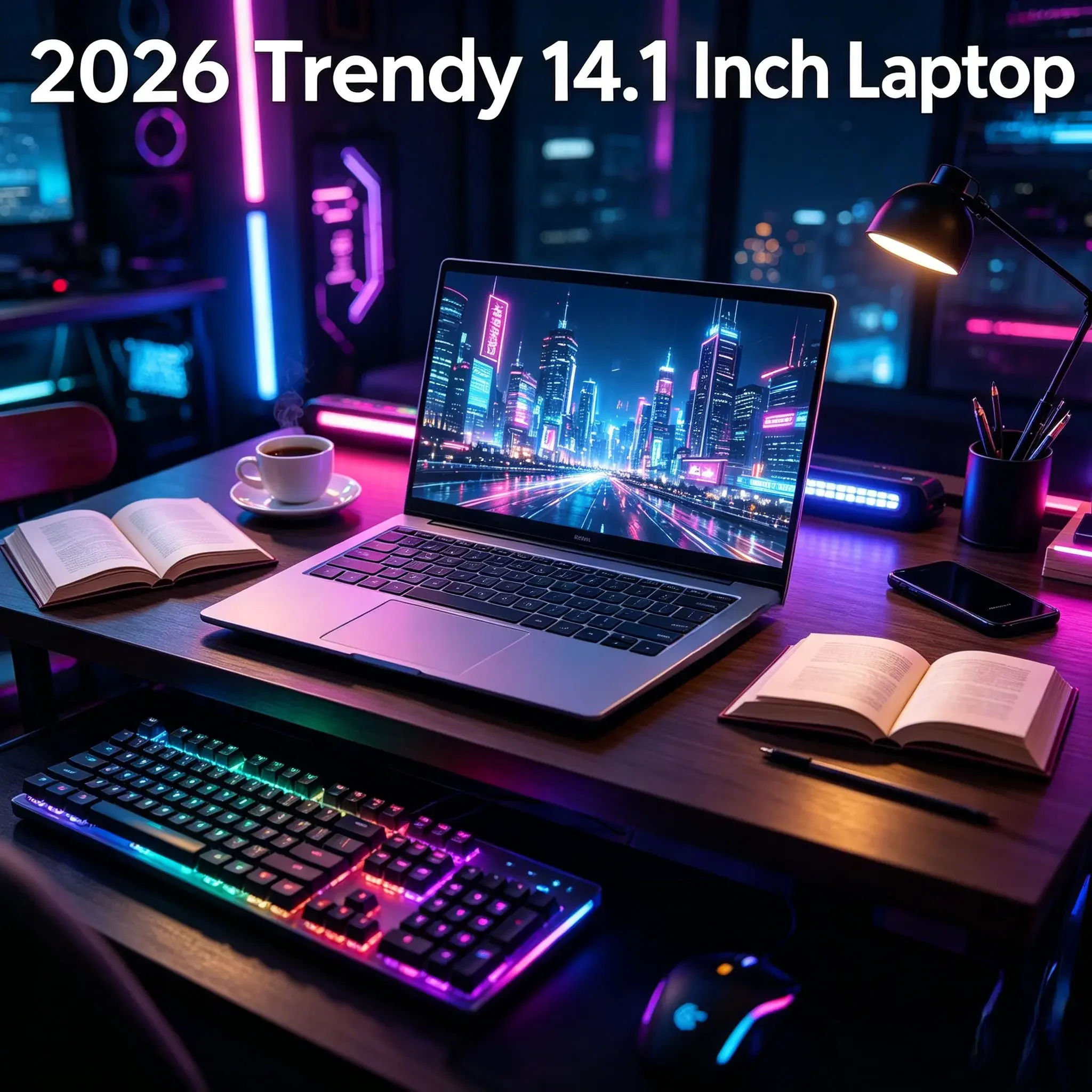 New 14.1" Ultra‑Slim Laptop, Intel Core I9‑9880H Processor, Windows 11, 32GB 2TB, 1920×1080 High‑Performance Notebook for Office
New 14.1" Ultra‑Slim Laptop, Intel Core I9‑9880H Processor, Windows 11, 32GB 2TB, 1920×1080 High‑Performance Notebook for Office