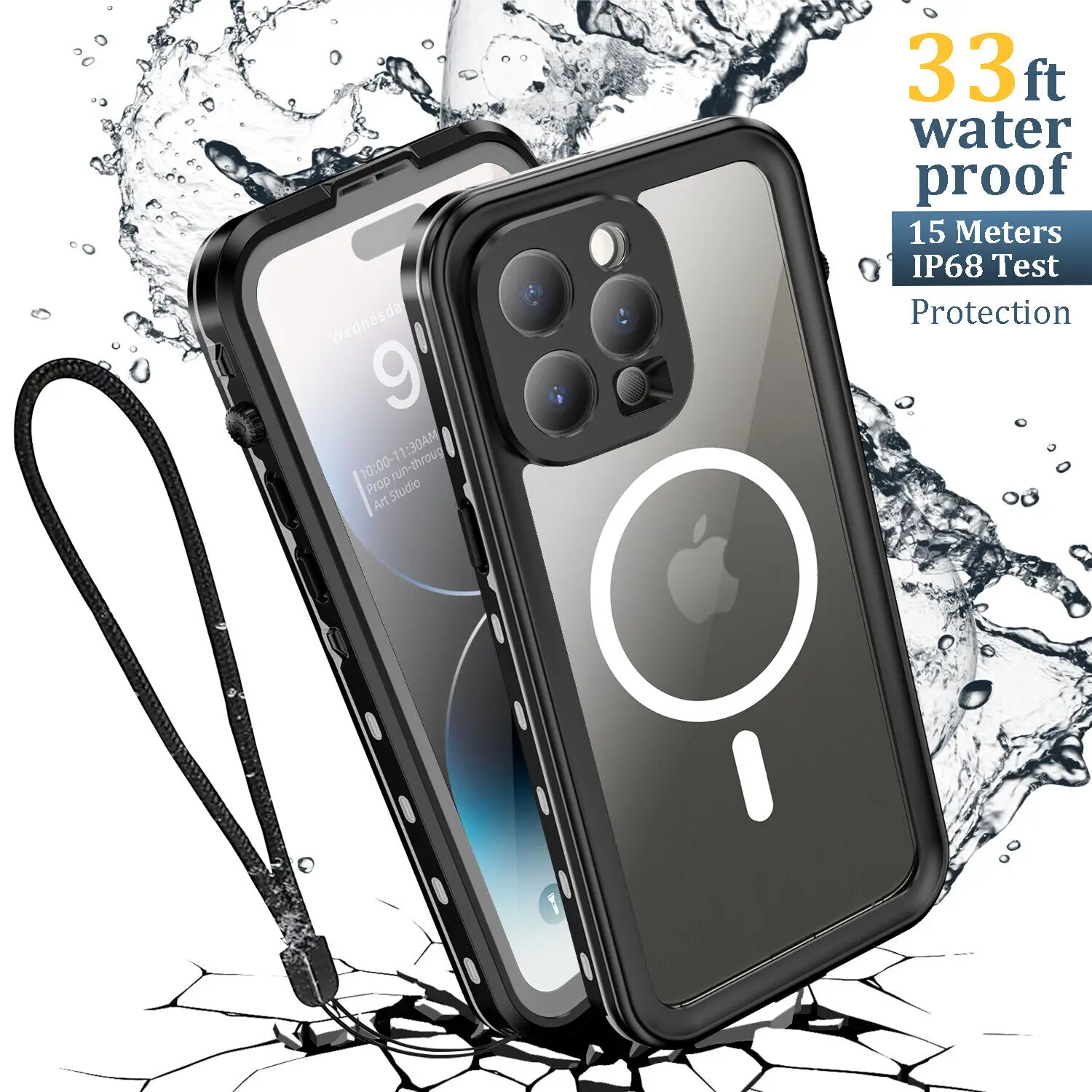 Magnetic Case For iPhone 15 14 Pro Max Pro iPhone 13 Pro Max IP68 Waterproof Protector Full Body Protective Dustproof Phone Case
Magnetic Case For iPhone 15 14 Pro Max Pro iPhone 13 Pro Max IP68 Waterproof Protector Full Body Protective Dustproof Phone Case