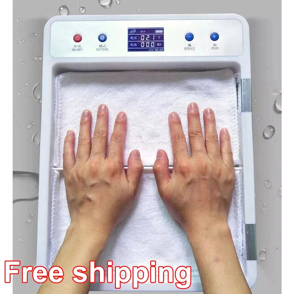 NEW Hyperhidrosis Machine Iontophoresis Against Sweating Sweaty Hands Feet
NEW Hyperhidrosis Machine Iontophoresis Against Sweating Sweaty Hands Feet