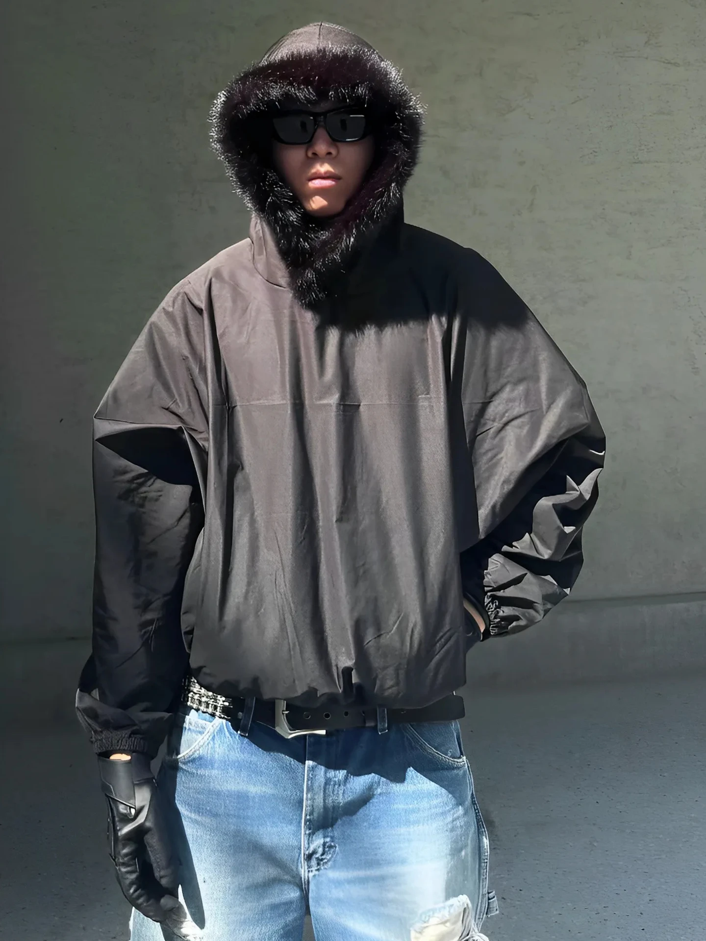 Kanye Shanghai Concert Limited Edition American Style Hooded Jacket with Fur Collar Youth Casual Long Sleeve Sweatshirt
Kanye Shanghai Concert Limited Edition American Style Hooded Jacket with Fur Collar Youth Casual Long Sleeve Sweatshirt