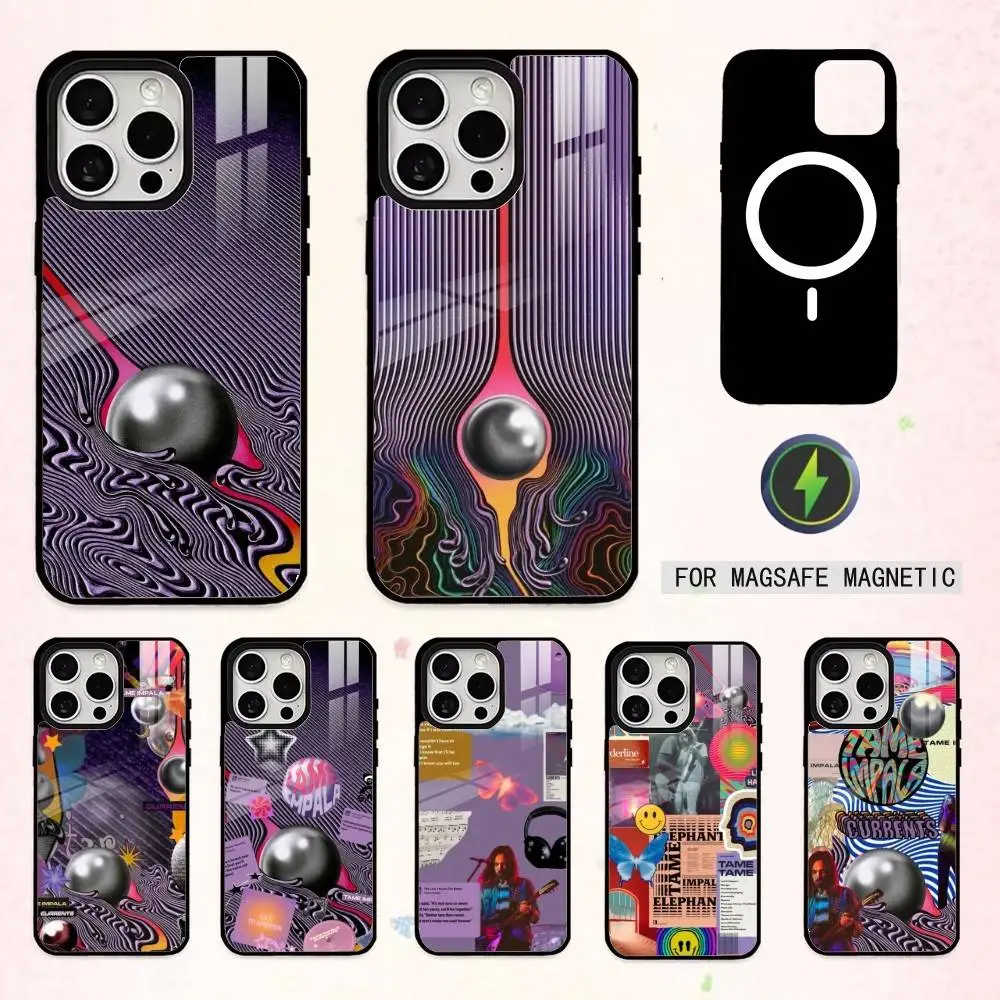 Currents T-Tame I-Impala Phone Case For iPhone17,16,15,14,13,12,11 Plus,Pro Max Magnetic For Magsafe Wireless Charging
Currents T-Tame I-Impala Phone Case For iPhone17,16,15,14,13,12,11 Plus,Pro Max Magnetic For Magsafe Wireless Charging