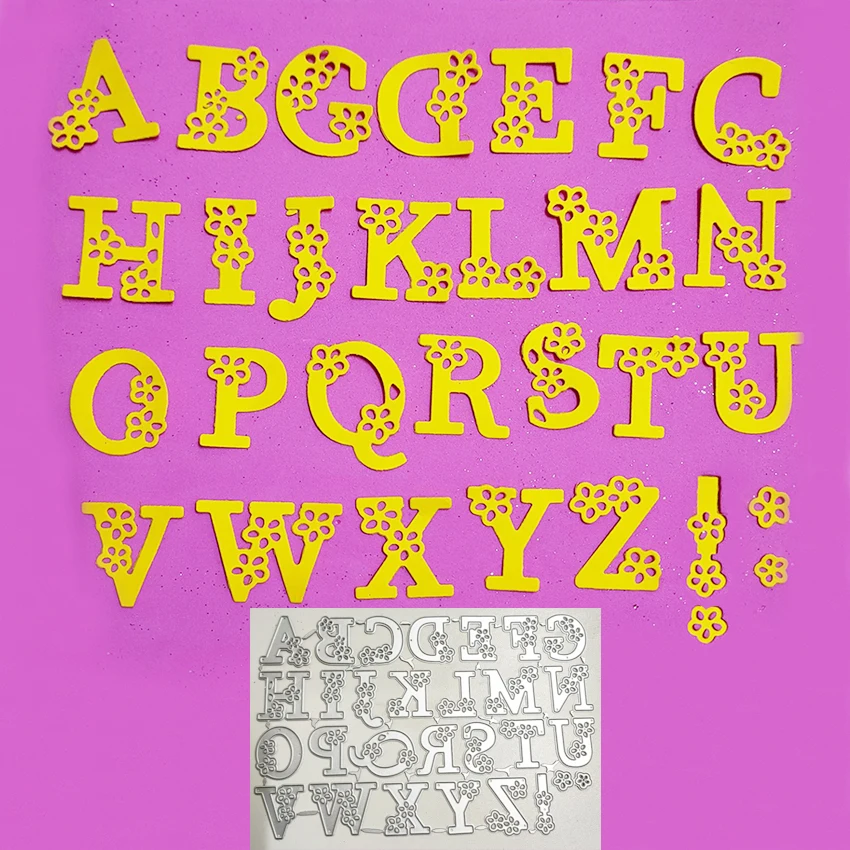 New 26 Flower Alphabets metal cutting die mould scrapbook decoration embossed photo album decoration card making DIY handicrafts
New 26 Flower Alphabets metal cutting die mould scrapbook decoration embossed photo album decoration card making DIY handicrafts