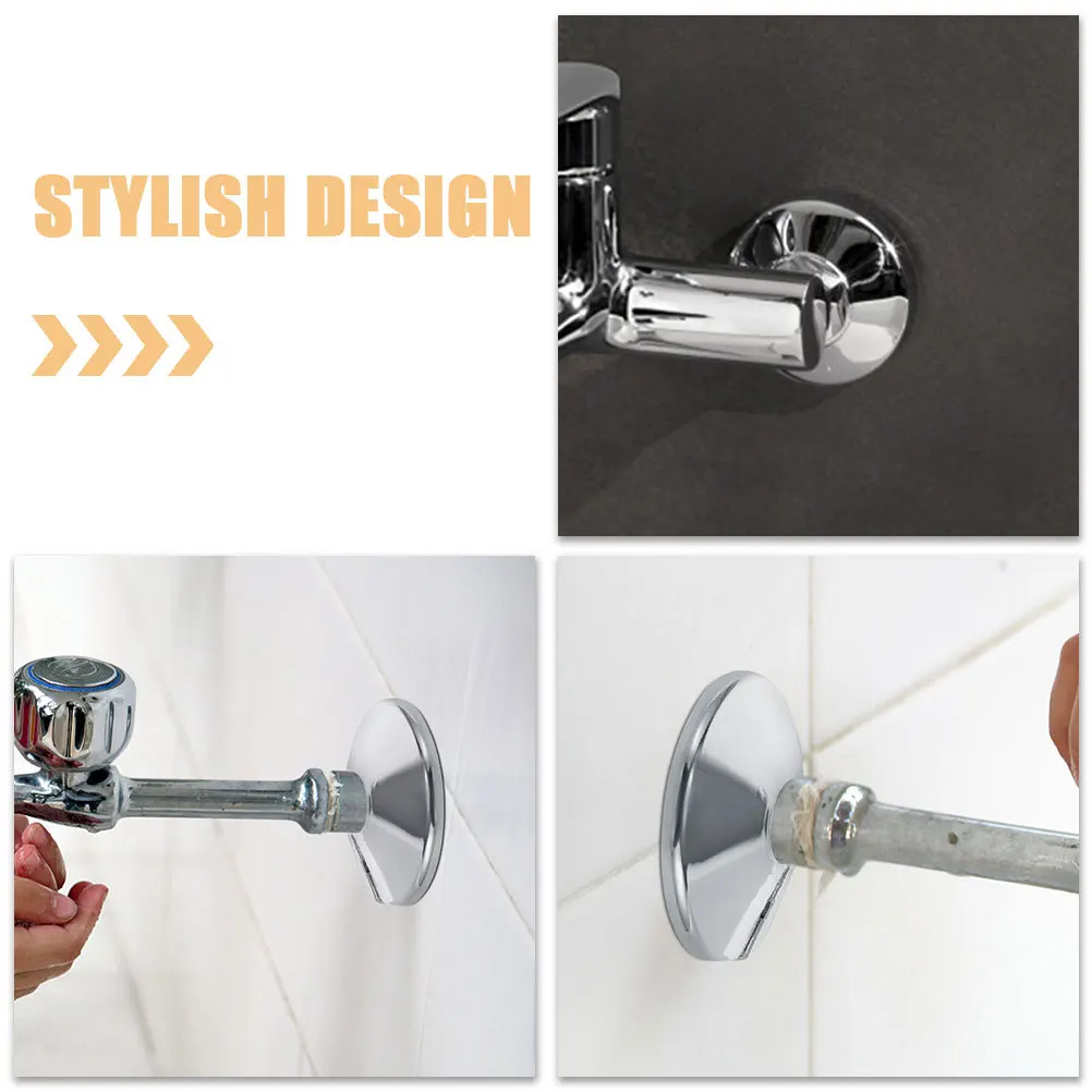 2pcs Water Tap Cover Pipe Collar Decorative Plate For Wall Pipes Durable Split Flange Cover For Shower Toilet Drain Plumbing
2pcs Water Tap Cover Pipe Collar Decorative Plate For Wall Pipes Durable Split Flange Cover For Shower Toilet Drain Plumbing