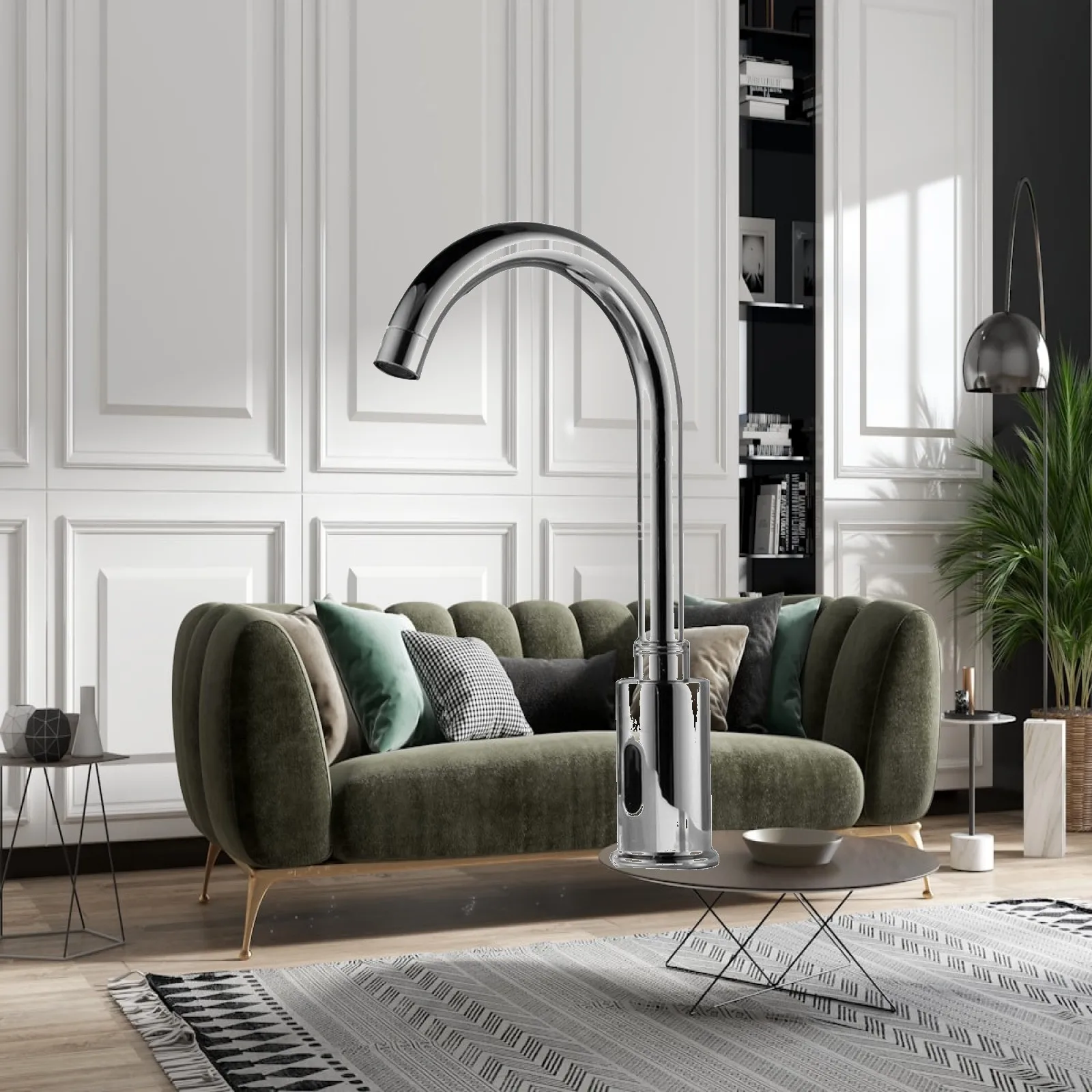 Auto Sensor Faucet Chrome Cold Water Deck Mounted Basin Tap for Kitchen Sink Bathroom and Public Washbasin
Auto Sensor Faucet Chrome Cold Water Deck Mounted Basin Tap for Kitchen Sink Bathroom and Public Washbasin