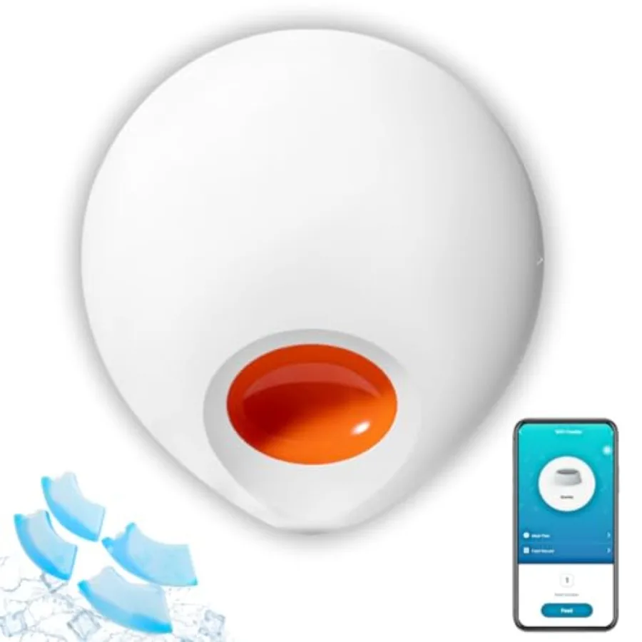 NM Smart Automatic Pet Feeder for Wet and Dry Food App Control Ice Packs for Freshness Dual-Powered Programmable Cat Dog Feeder
NM Smart Automatic Pet Feeder for Wet and Dry Food App Control Ice Packs for Freshness Dual-Powered Programmable Cat Dog Feeder