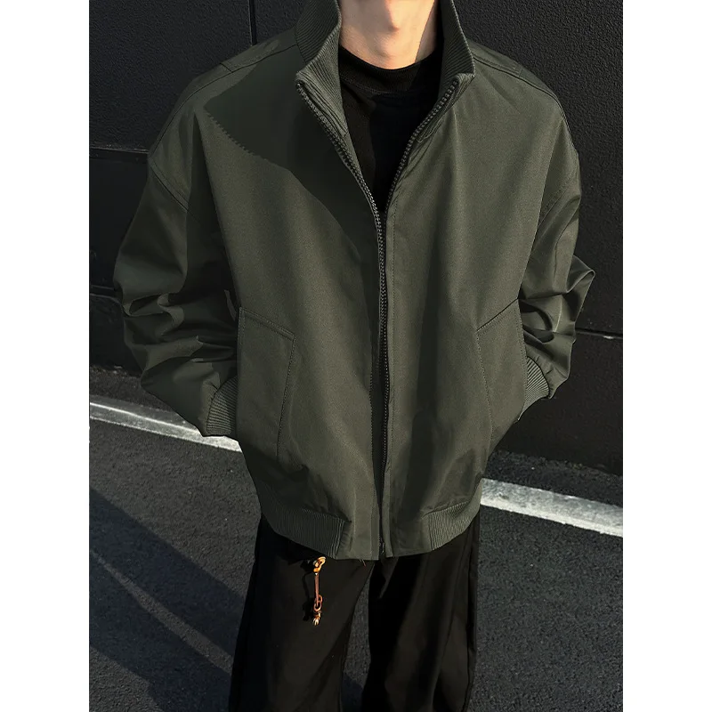 American Sle Pilot Jaet Men's Spring Autumn Trendy Outerwear Windproof Large Size Stand Collar Top Versatile PU Material
American Sle Pilot Jaet Men's Spring Autumn Trendy Outerwear Windproof Large Size Stand Collar Top Versatile PU Material