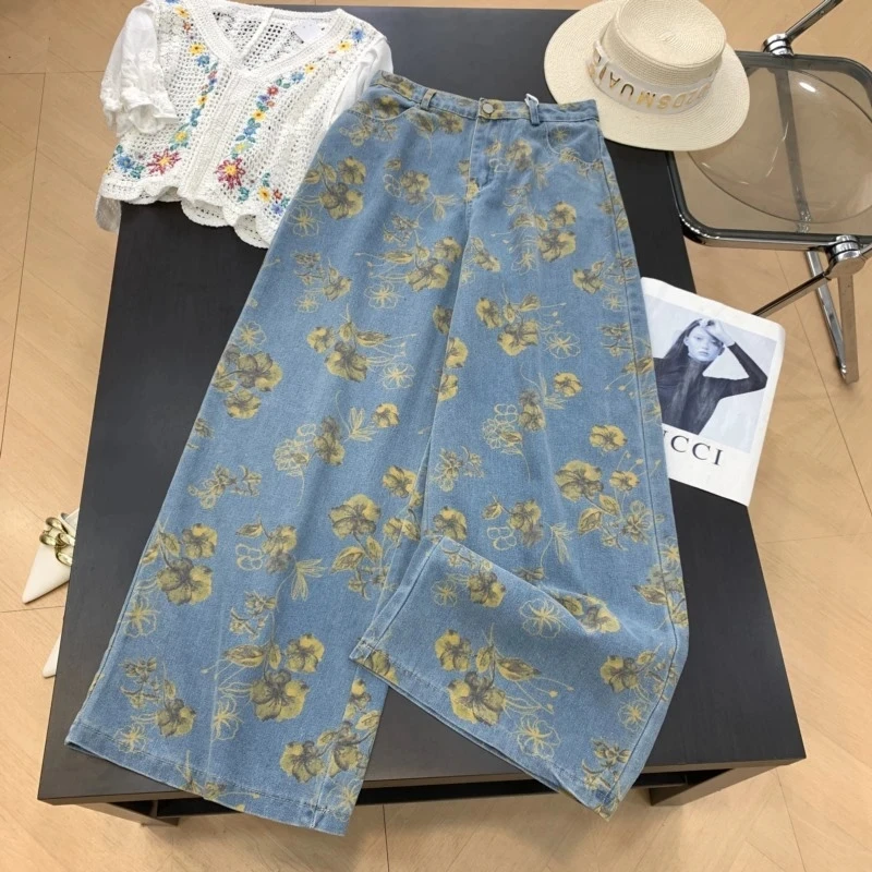 Женские джинсы Y2k Джинсы с высокой талией Ретро-принт Дизайн Зима 2025 Новые модные облегающие повседневные универсальные прямые брюки
Женские джинсы Y2k Джинсы с высокой талией Ретро-принт Дизайн Зима 2025 Новые модные облегающие повседневные универсальные прямые брюки