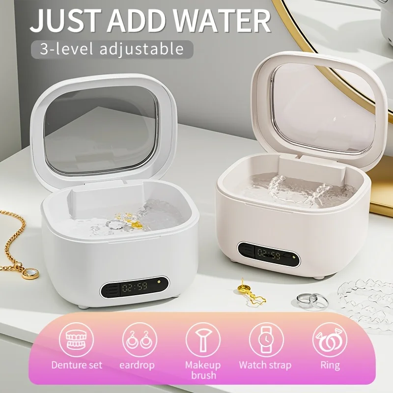 Portable Multi-Functional Denture Cleaner - 3 Adjustable Modes, 360° Deep Cleaning for Jewelry, Braces, Watch Bands & Retainers
Portable Multi-Functional Denture Cleaner - 3 Adjustable Modes, 360° Deep Cleaning for Jewelry, Braces, Watch Bands & Retainers