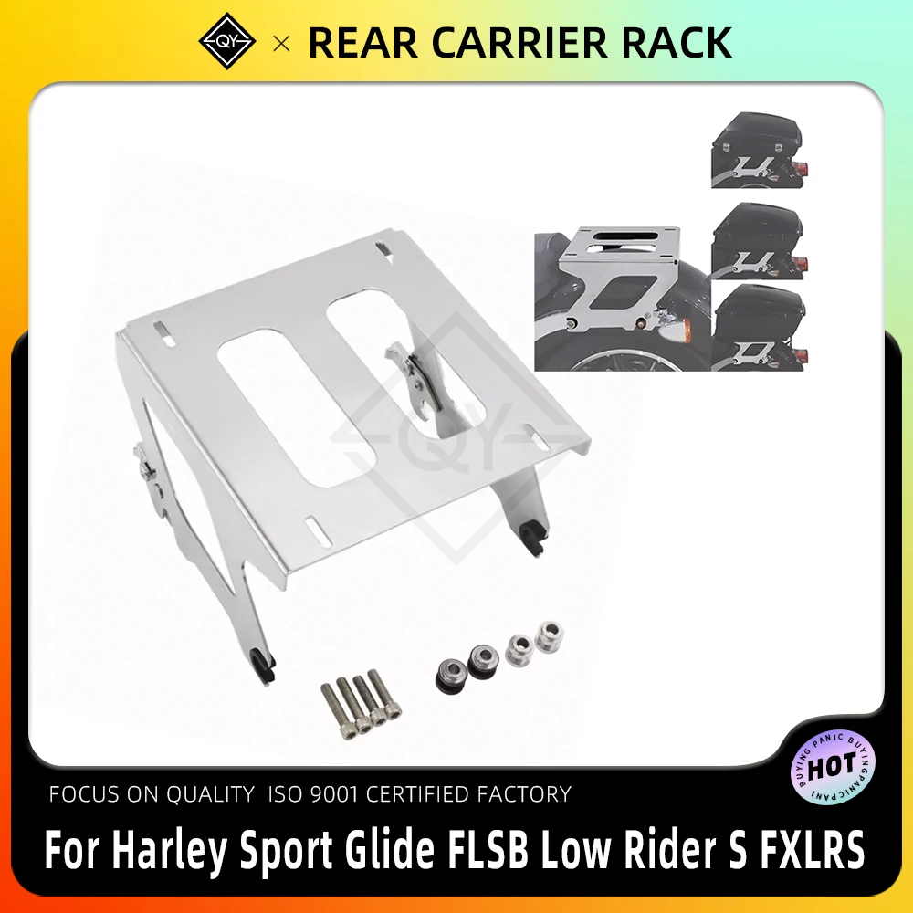Крепление для багажа LQYL для мотоциклов Harley Sport Glide FLSB 2018-2024, Low Rider S FXLRS 2020-2024, FXLRST 2022-2024
Крепление для багажа LQYL для мотоциклов Harley Sport Glide FLSB 2018-2024, Low Rider S FXLRS 2020-2024, FXLRST 2022-2024