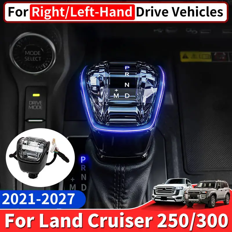 For 2024 2025 2026 Toyota Land Cruiser 250 300 Prado LC250 Gear Shift Knob Parts With Atmosphere Light Car Interior Accessories
For 2024 2025 2026 Toyota Land Cruiser 250 300 Prado LC250 Gear Shift Knob Parts With Atmosphere Light Car Interior Accessories