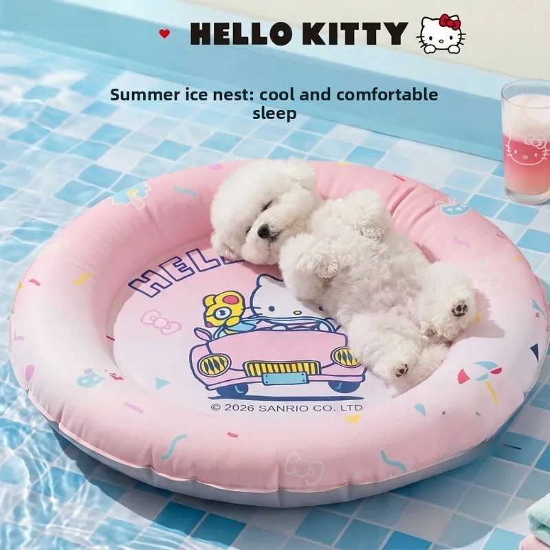 Sanrio Ice Silk Pet Cooling Mat, Summer Cool Bed for Small Dogs & Cats, Portable Breathable Cat Dog Cushion for Hot Weather
Sanrio Ice Silk Pet Cooling Mat, Summer Cool Bed for Small Dogs & Cats, Portable Breathable Cat Dog Cushion for Hot Weather