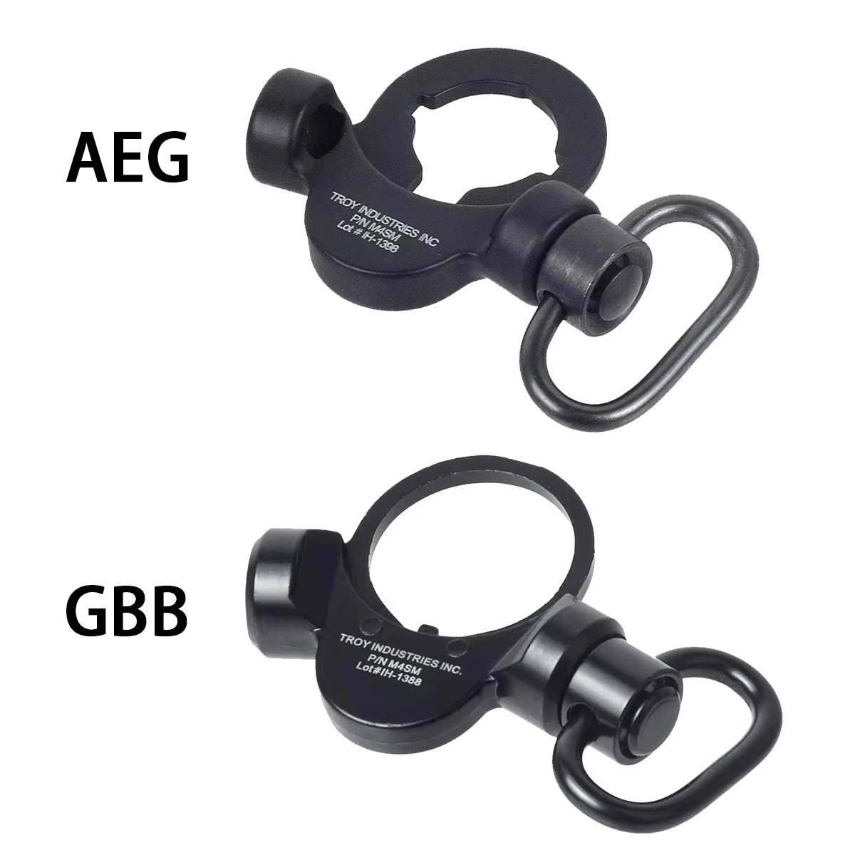Tactical AEG GBB Rear Clip Strap Buckle Dual Side End Plate Flexible QD Sling Mount Push Botton Adapter For M4 M16 Airsoft Rifle
Tactical AEG GBB Rear Clip Strap Buckle Dual Side End Plate Flexible QD Sling Mount Push Botton Adapter For M4 M16 Airsoft Rifle
