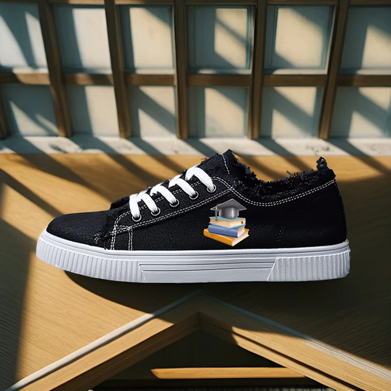 Women's Sports Shoes, Student Sports Enthusiasts, Spring and Summer Women's Canvas Shoes, Bachelor's Hats, Books, High-Top Round Toe Flats Bottom Breathable Vulcanized Shoes, Digital Printing Women's Shoes
Women's Sports Shoes, Student Sports Enthusiasts, Spring and Summer Women's Canvas Shoes, Bachelor's Hats, Books, High-Top Round Toe Flats Bottom Breathable Vulcanized Shoes, Digital Printing Women's Shoes