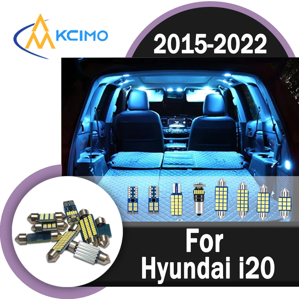Durable Auto Interior LED Light Kit For Hyundai i20 2015-2022 CANBUS Bright Wear Resistant Vehicle Indoor Lighting Bulbs Set
Durable Auto Interior LED Light Kit For Hyundai i20 2015-2022 CANBUS Bright Wear Resistant Vehicle Indoor Lighting Bulbs Set