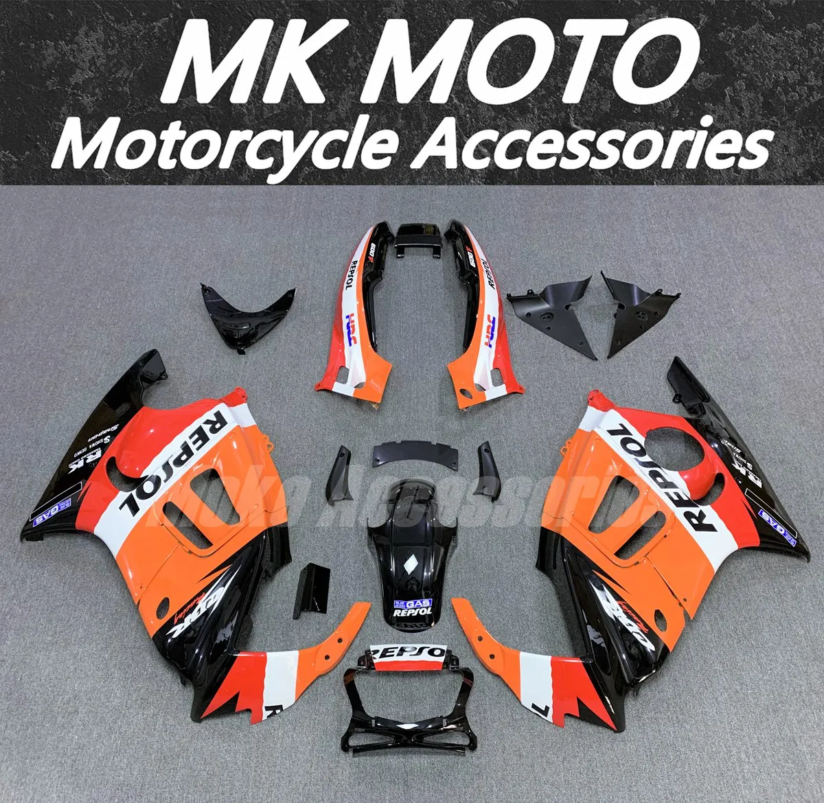 Moke moto Motorcycle Bodywork Set For Cbr600f F3 1995-1996 Fairings Kit Fit High Quality ABS Injection New Orange Black White
Moke moto Motorcycle Bodywork Set For Cbr600f F3 1995-1996 Fairings Kit Fit High Quality ABS Injection New Orange Black White