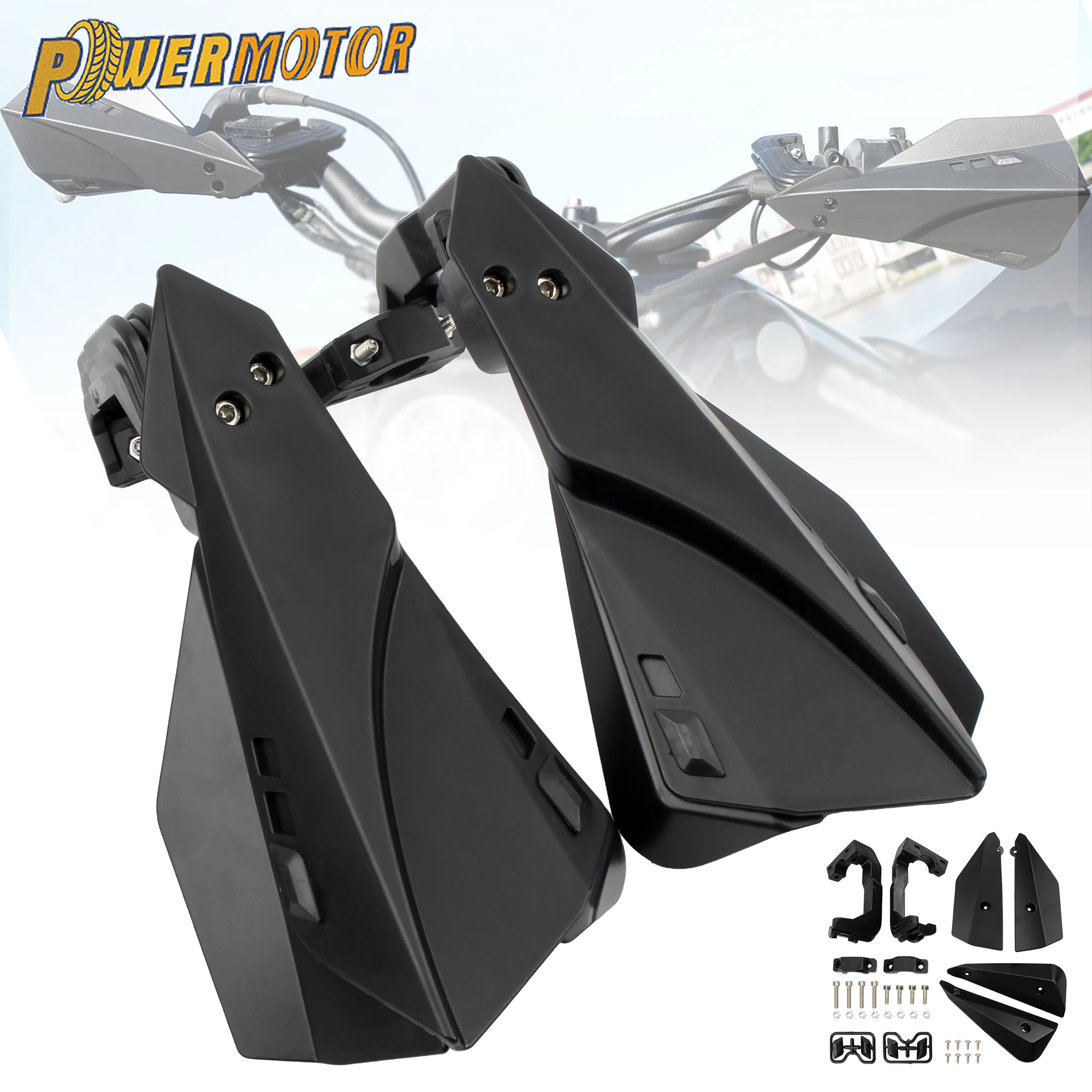 7/8" 22mm Motorcycle HandlebarHand Guard Double Layer Windproof Handguards Dirt Bike Motocross Hand Protector Cover Accessories
7/8" 22mm Motorcycle HandlebarHand Guard Double Layer Windproof Handguards Dirt Bike Motocross Hand Protector Cover Accessories