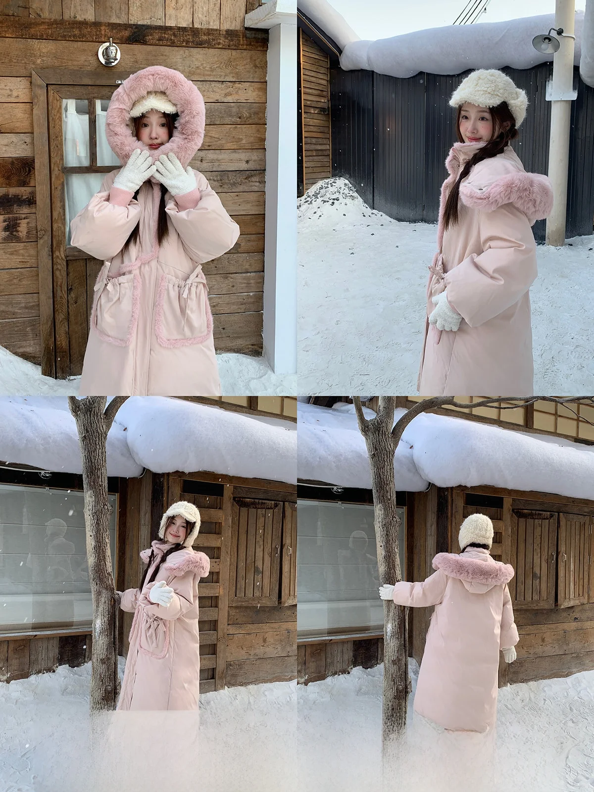 Cheese Day Long Women's down Jacket Loose Fit with Large Fur Collar And Big Pockets Warm And Sweet Style Casual Fashion
Cheese Day Long Women's down Jacket Loose Fit with Large Fur Collar And Big Pockets Warm And Sweet Style Casual Fashion