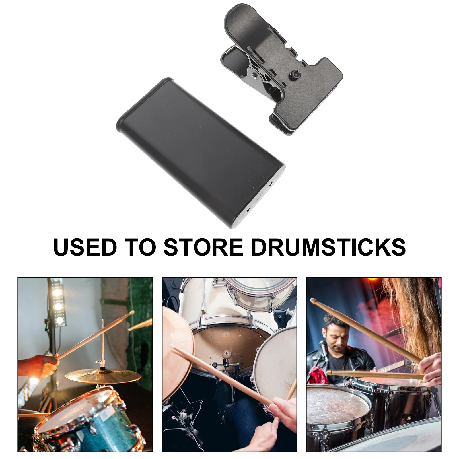 1Set Professional Drumstick Barrel Large Capacity Black Drum Stick Holder Durable Compact Drum Kit Accessory Drumstick Barrel
1Set Professional Drumstick Barrel Large Capacity Black Drum Stick Holder Durable Compact Drum Kit Accessory Drumstick Barrel