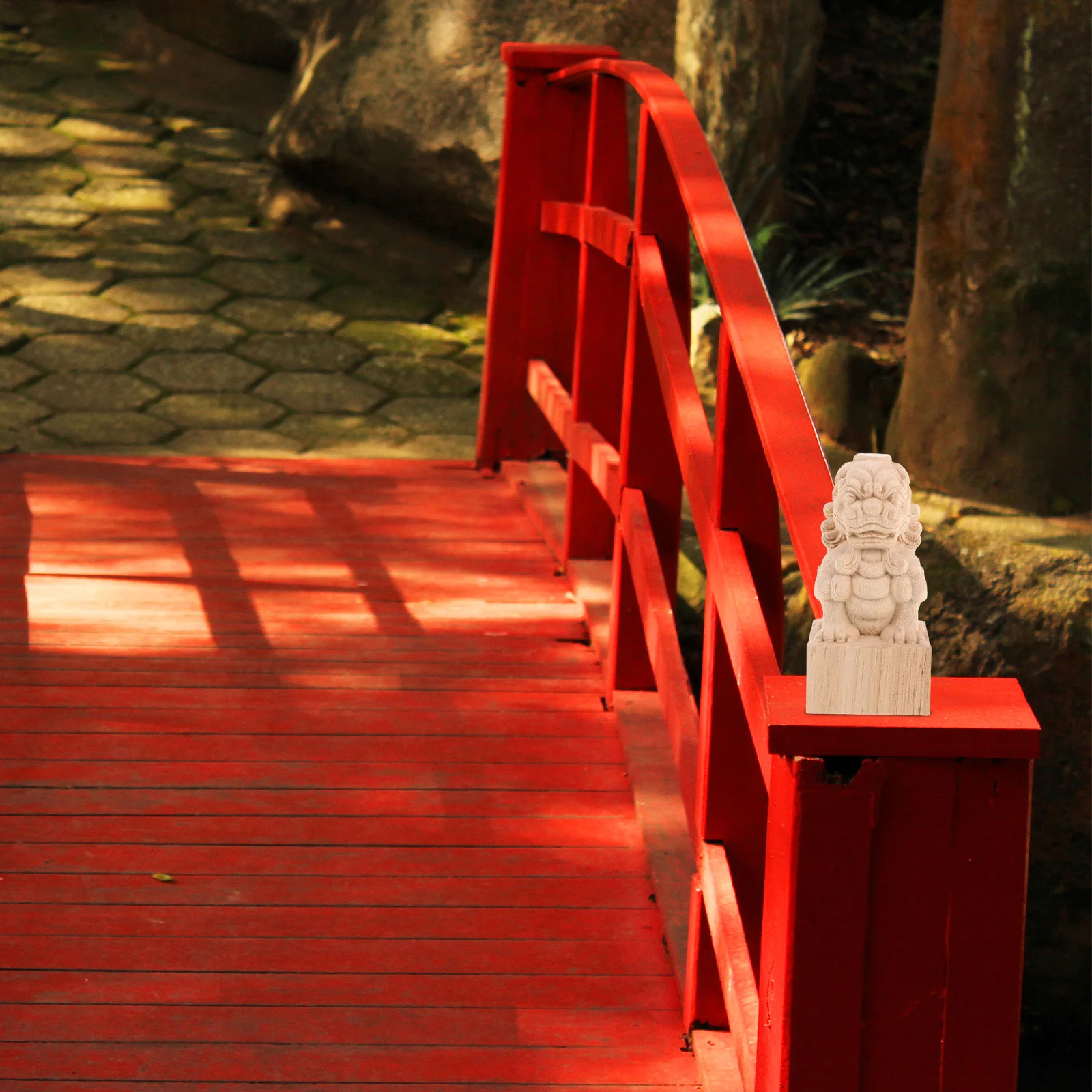 Solid Wood Lion Sculpture Decorative Garden Bridge Column Finials Exquisite Carving Outdoor Landscaping Mini Chinese Style
Solid Wood Lion Sculpture Decorative Garden Bridge Column Finials Exquisite Carving Outdoor Landscaping Mini Chinese Style