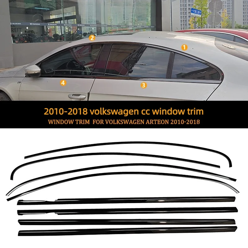 2010-2025 For Volkswagen Cc Car Window Trim Modification Black Warrior Door Frame Strip Stainless Steel Chrome Decoration
2010-2025 For Volkswagen Cc Car Window Trim Modification Black Warrior Door Frame Strip Stainless Steel Chrome Decoration