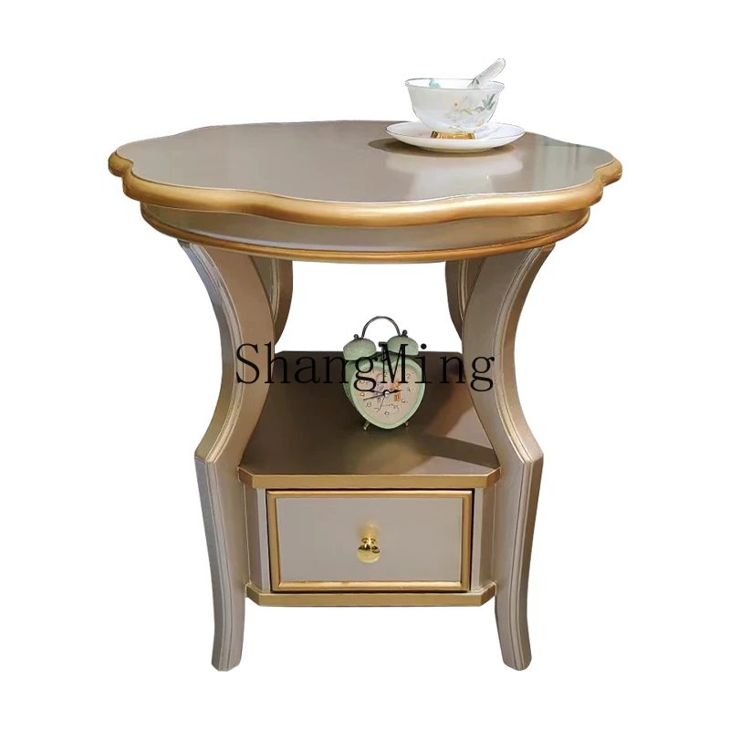 SM sofa solid wood edge few simple small apartment living room painted small coffee table phone table
SM sofa solid wood edge few simple small apartment living room painted small coffee table phone table
