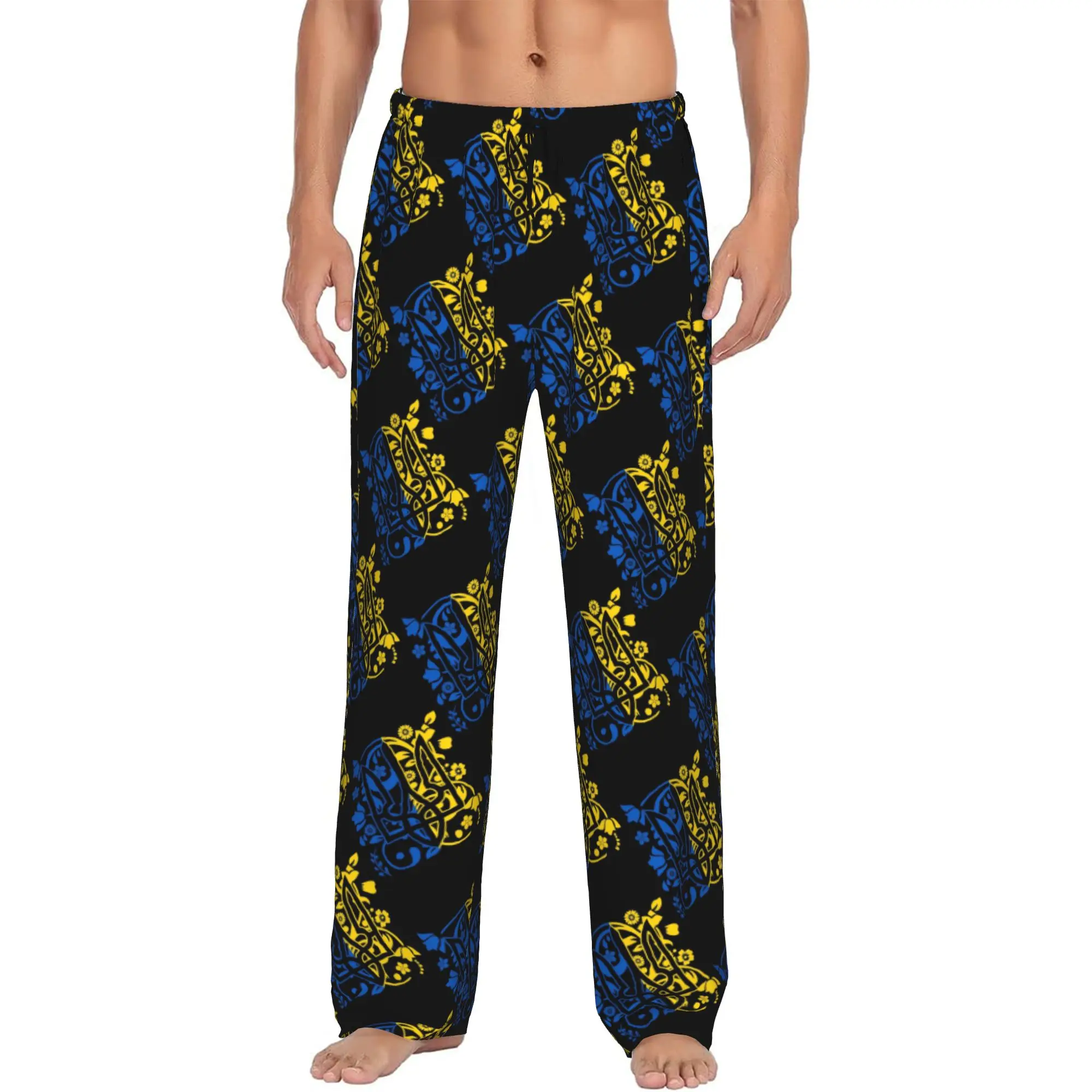 Custom Ukraine Flag Pajama Pants Men's Sleepwear Lounge Sleep Bottoms Stretch with Pockets
Custom Ukraine Flag Pajama Pants Men's Sleepwear Lounge Sleep Bottoms Stretch with Pockets