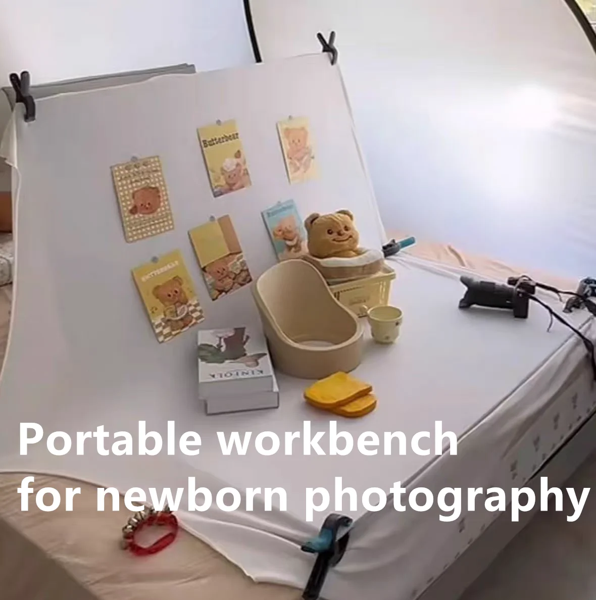 Newborn Photography Props Accessory Portable Folding Worktable Baby Photo Accessories Studio Outdoor Shooting Location
Newborn Photography Props Accessory Portable Folding Worktable Baby Photo Accessories Studio Outdoor Shooting Location