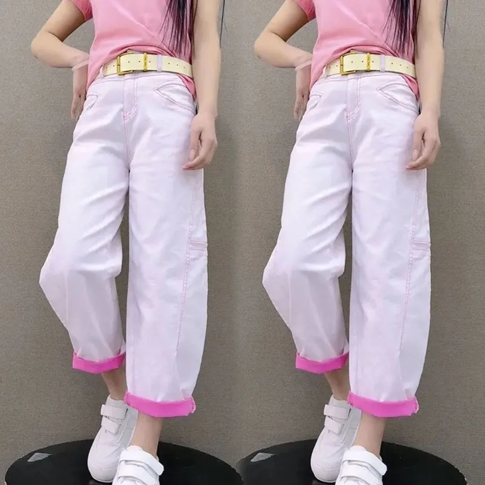 Ladies Jeans New Spring Summer Women Harem Pants All-match High Waist Elastic Thin Denim Pants Pear Shaped Figure Jeans Femme
Ladies Jeans New Spring Summer Women Harem Pants All-match High Waist Elastic Thin Denim Pants Pear Shaped Figure Jeans Femme