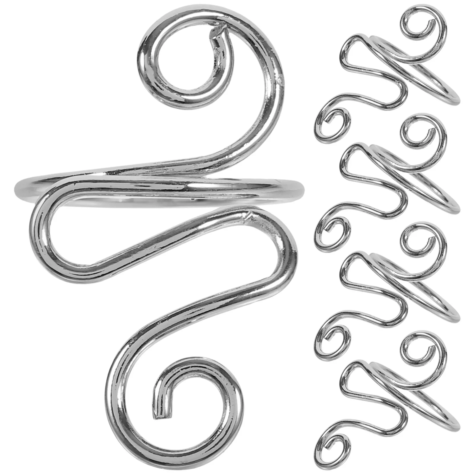 5Pcs Finger Knitting Rings Crochet Ring for Finger Yarn Guide Ring Professional Knitting Loop Decorative Crochet Accessory
5Pcs Finger Knitting Rings Crochet Ring for Finger Yarn Guide Ring Professional Knitting Loop Decorative Crochet Accessory