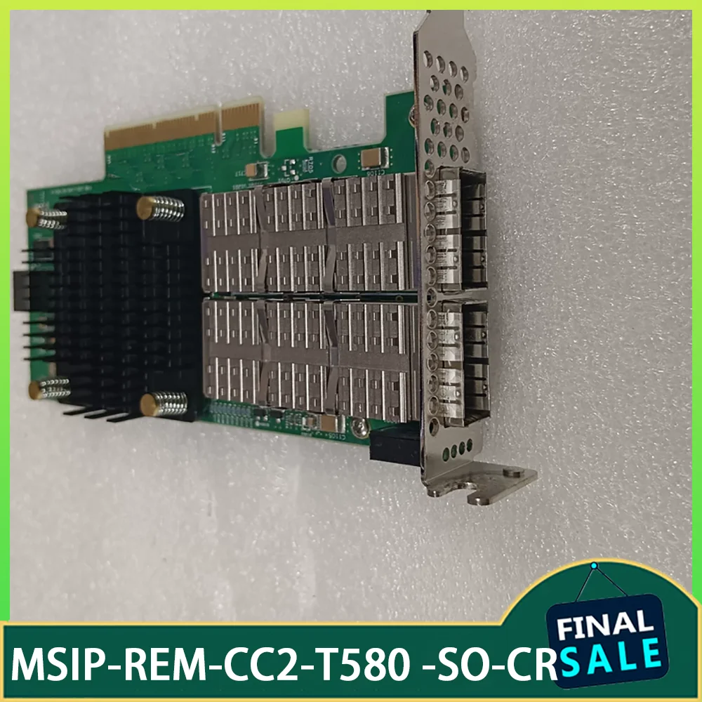 Dual Port 40GbE QSFP 110-1189-50 network card MSIP-REM-CC2-T580 -SO-CR
Dual Port 40GbE QSFP 110-1189-50 network card MSIP-REM-CC2-T580 -SO-CR