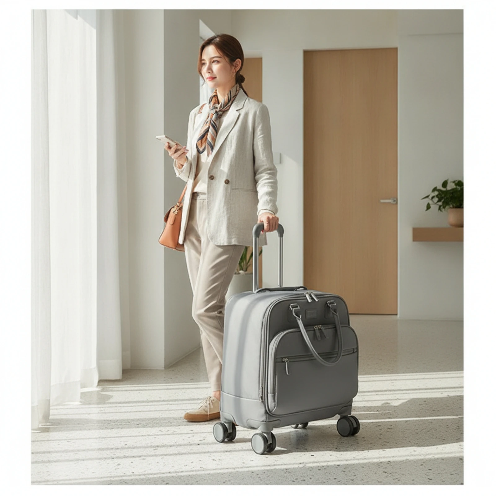 Softside Rolling Carry-on Suitcase Lightweight Suitcase with Telescopic Handle Luggage Organized Underseat
Softside Rolling Carry-on Suitcase Lightweight Suitcase with Telescopic Handle Luggage Organized Underseat