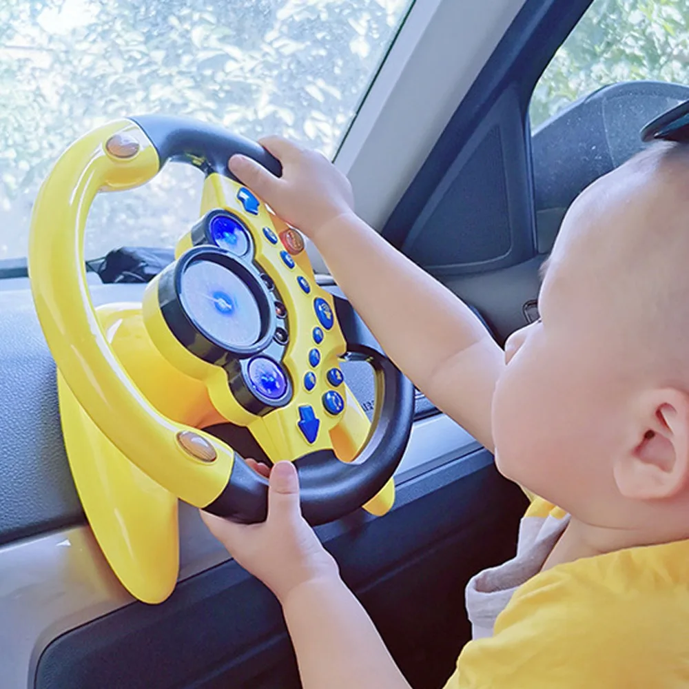 360 ° Rotation Simulation Steering Wheel Toys Multi Functional Early Education Steering Wheel Vocal Toys Simulation Interactive
360 ° Rotation Simulation Steering Wheel Toys Multi Functional Early Education Steering Wheel Vocal Toys Simulation Interactive