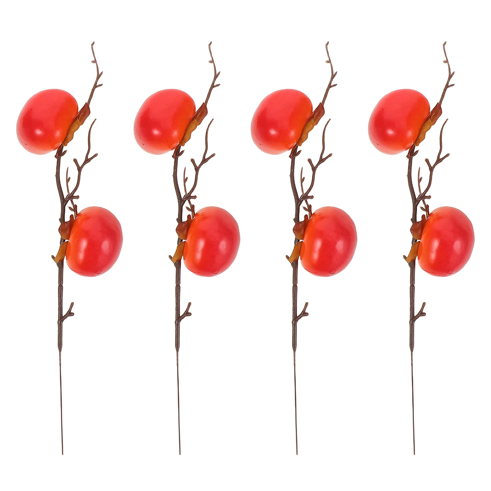 4Pcs Simulation Persimmon Branches Lifelike Artificial Fruit Stems for Festive Home Decor Low Maintenance Fall Floral Picks Tall
4Pcs Simulation Persimmon Branches Lifelike Artificial Fruit Stems for Festive Home Decor Low Maintenance Fall Floral Picks Tall