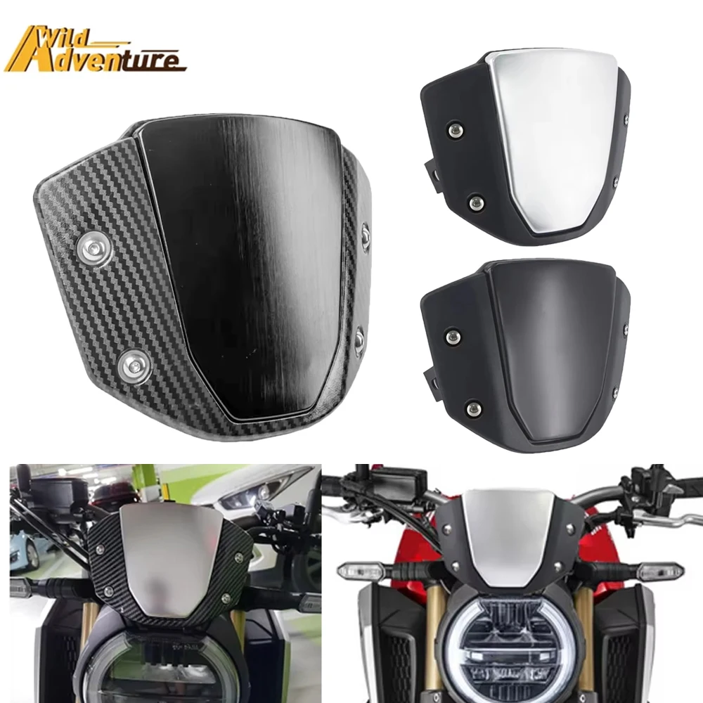 Motorcycle Windscreen For Honda CB650R 2019-2022 2023 CB1000R 2018-2021 2022 2023 Front Sport Wind Deflector Protector Cover
Motorcycle Windscreen For Honda CB650R 2019-2022 2023 CB1000R 2018-2021 2022 2023 Front Sport Wind Deflector Protector Cover
