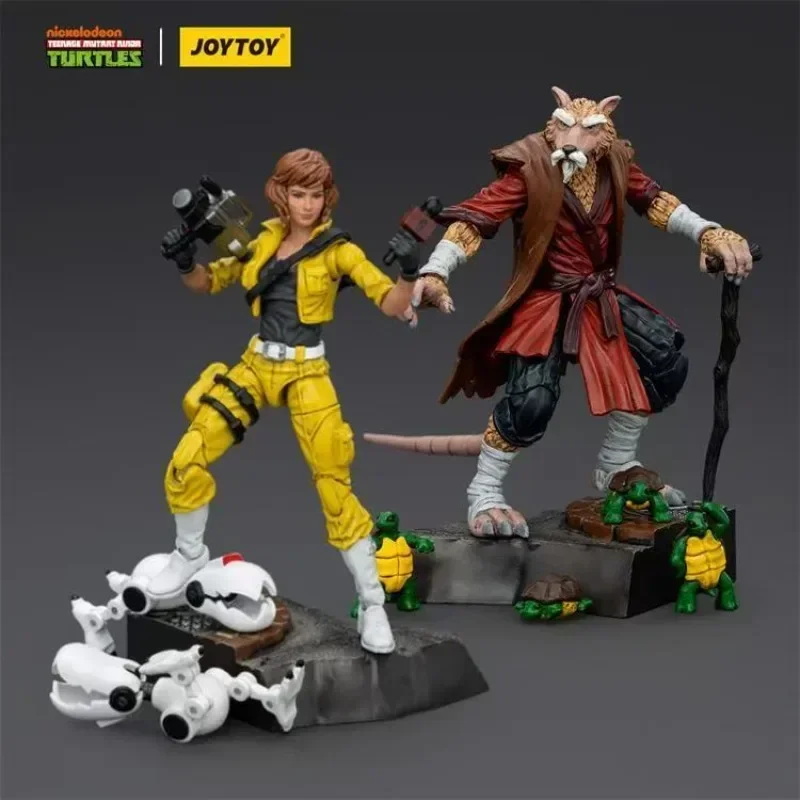 In Stock JOYTOY Original Action Figures 1/18 TMNT Splinter April O'Neil Anime Action Figure Model Toys Collection Doll Gifts
In Stock JOYTOY Original Action Figures 1/18 TMNT Splinter April O'Neil Anime Action Figure Model Toys Collection Doll Gifts