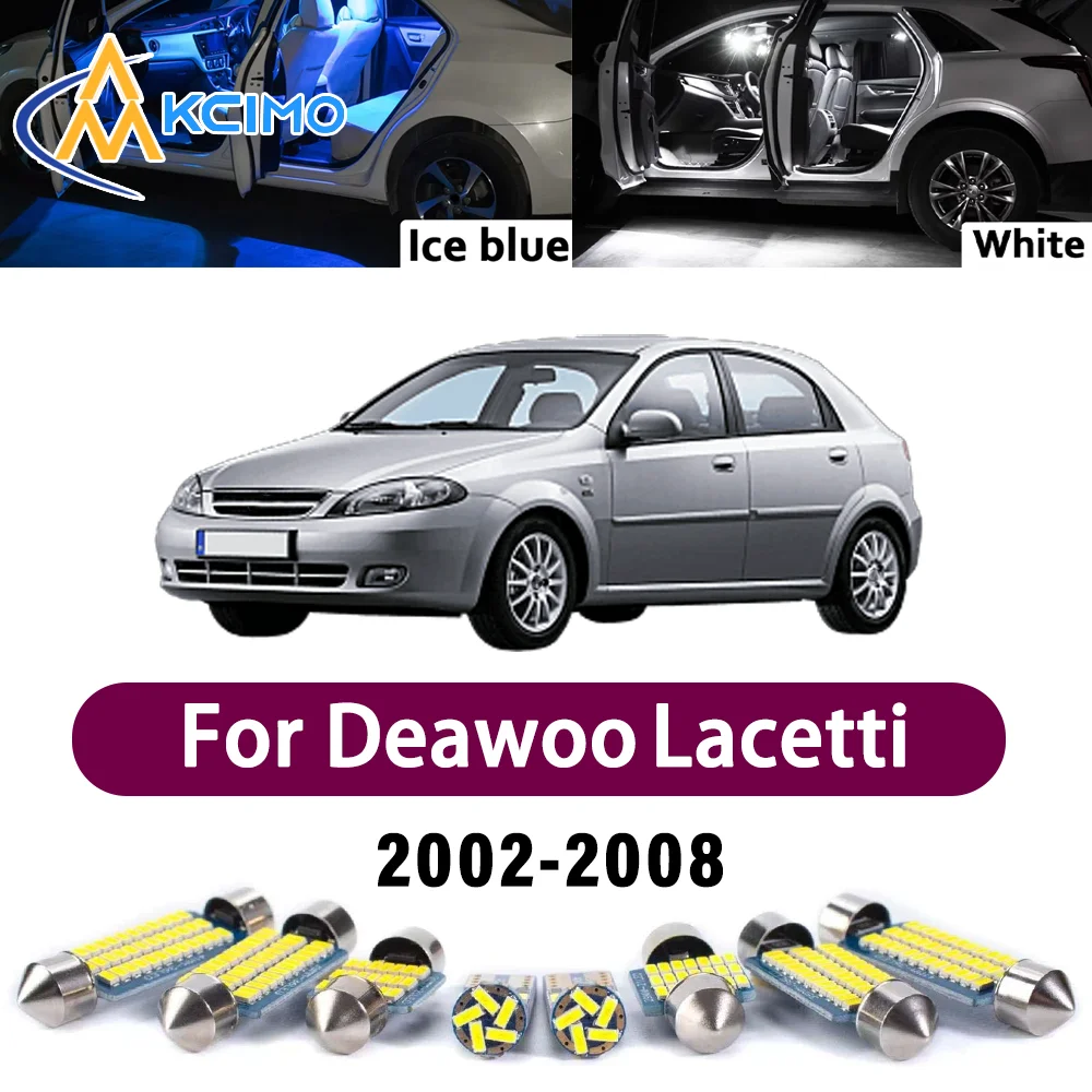 Error Free LED Interior Light Kit for Deawoo Lacetti 2002-2008 Premium Bright Dome Trunk Mirror Reading Lamps Canbus
Error Free LED Interior Light Kit for Deawoo Lacetti 2002-2008 Premium Bright Dome Trunk Mirror Reading Lamps Canbus