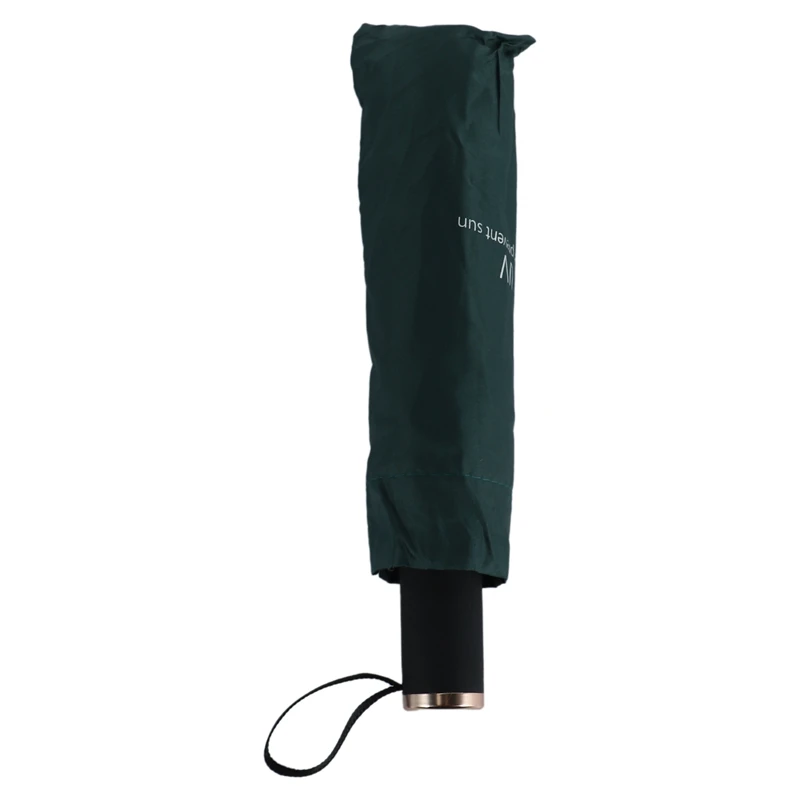 A04I UV Clear Umbrella Three Fold Thickened Black Glue Sunscreen Sun Umbrella Nine Plywood Parasol Green
A04I UV Clear Umbrella Three Fold Thickened Black Glue Sunscreen Sun Umbrella Nine Plywood Parasol Green
