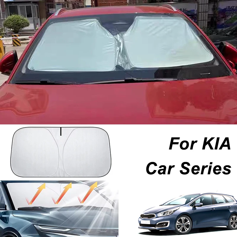 Car Front Windshield Sunshade For KIA K5 Forte Sportage Sorento Seltos Stinger Carnival Rio UV Protection Sun Shade
Car Front Windshield Sunshade For KIA K5 Forte Sportage Sorento Seltos Stinger Carnival Rio UV Protection Sun Shade
