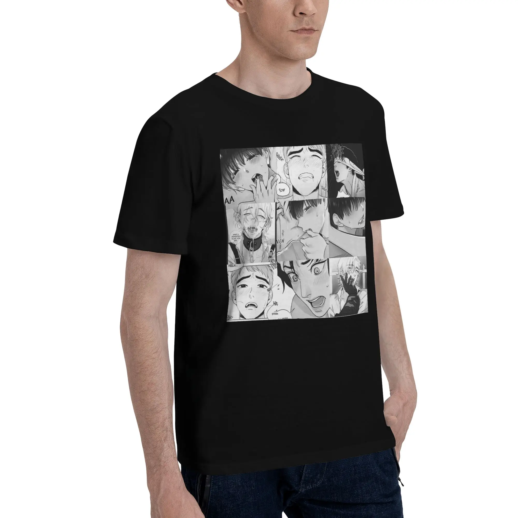 Мужская футболка The Good Yaoi для мальчиков, большие футболки, мужские хлопковые футболки с круглым вырезом, короткие летние мужские футболки
Мужская футболка The Good Yaoi для мальчиков, большие футболки, мужские хлопковые футболки с круглым вырезом, короткие летние мужские футболки